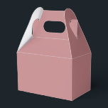 Caixinha De Lembrancinhas Rosa Poeirento<br><div class="desc">Uma coleção suave e romântica de decoração rosa poeirento, suprimentos para festas e itens de estilo de vida. Esse tom de rosa suave é perfeito para casamentos, chá de bebê, eventos de noiva ou simplesmente adicionar um toque quente e inspirado no vintage ao seu espaço. Apresentando itens personalizáveis como caixas...</div>