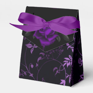 Caixinha De Lembrancinhas Rosa Roxo Gótico Escuro