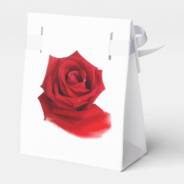 Caixinha De Lembrancinhas Rosa vermelha
