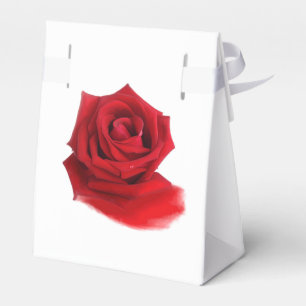 Caixinha De Lembrancinhas rosa vermelha
