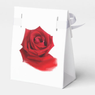 Caixinha De Lembrancinhas Rosa vermelha