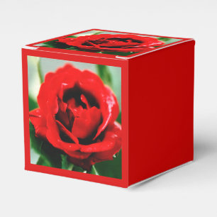 Caixinha De Lembrancinhas Rosa vermelha Love
