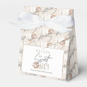 Caixinha De Lembrancinhas Rosquinha doce, uma festa primeiro aniversario