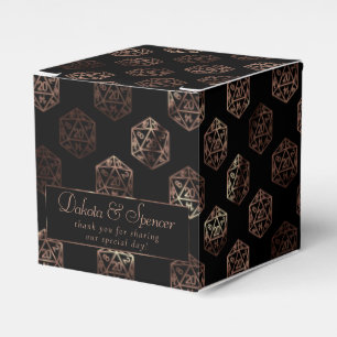 Caixinha De Lembrancinhas RPG Dice   Personalização de Tabletop Fantasy para