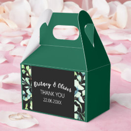 Caixinha De Lembrancinhas Rustic Botanical Eucalyptus Greenery Wedding