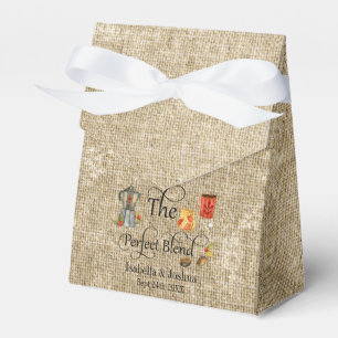 Caixinha De Lembrancinhas Rustic O Blend Perfeito Casamento Caprichoso Café