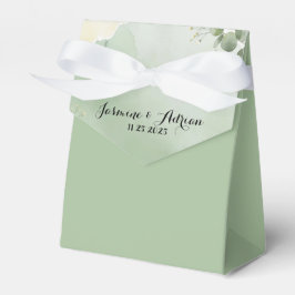 Caixinha De Lembrancinhas Sage Whisper Botanical