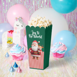 Caixinha De Lembrancinhas Santa Holding Reindeer Toy