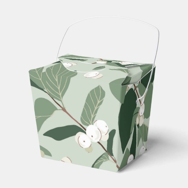 Caixinha De Lembrancinhas Schneebeeren. Geschenkschachtel (Frente)