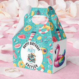 Caixinha De Lembrancinhas Segundo aniversário da Piscina de Verão