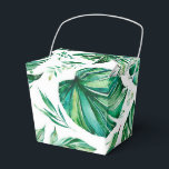Caixinha De Lembrancinhas Selva Tropical<br><div class="desc">A praia tropical verde e branca deixa caixas de favor.</div>