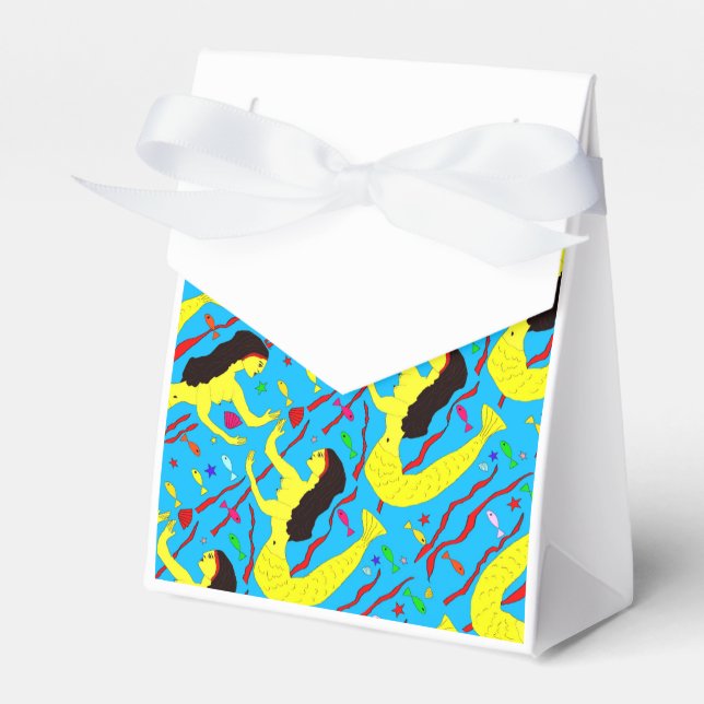 Caixinha De Lembrancinhas sereia (Frente)