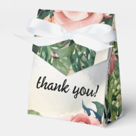 Caixinha De Lembrancinhas Serene Garden Wreath: Pastel Floral Elegance