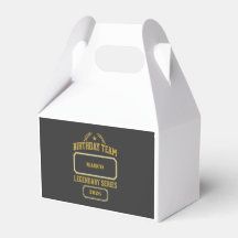 Série Lendária Personalizada Dourada de Aniversári