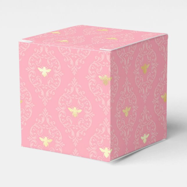 Caixinha De Lembrancinhas Série Princesa Abelha Design #3  (Frente)