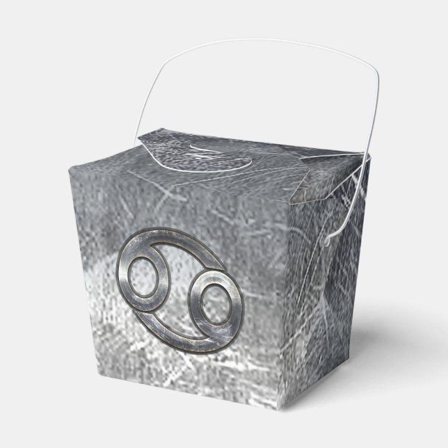 Caixinha De Lembrancinhas Símbolo Zodiac do cancer em Decoração em Distância (Frente)