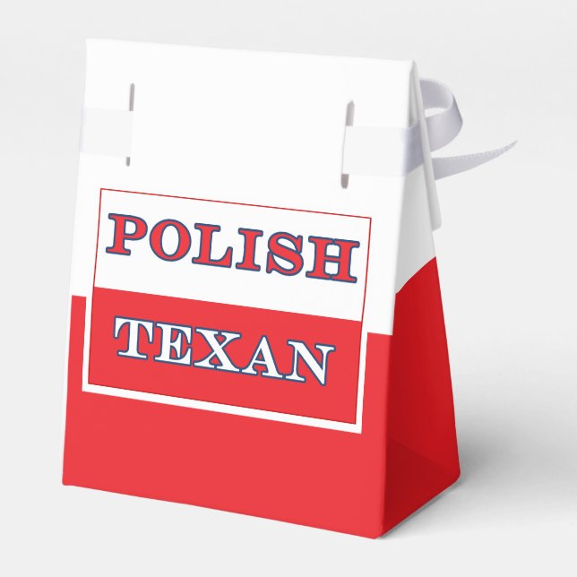 Caixinha De Lembrancinhas Sinalizador Polonês Texan Polônia (Verso)