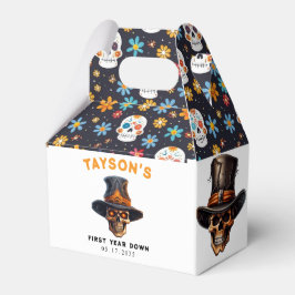 Caixinha De Lembrancinhas Skull Halloween Kids Festa de Costume - Bonita e S