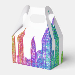 Caixinha De Lembrancinhas Skyline de New York