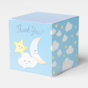 Caixinha De Lembrancinhas Sobre a Lua e as Estrelas