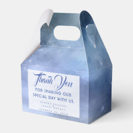 Caixinha De Lembrancinhas Sobre o Casamento da Nuvem Nove