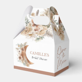 Caixinha De Lembrancinhas Sobre o Chá de panela da Lua Boho