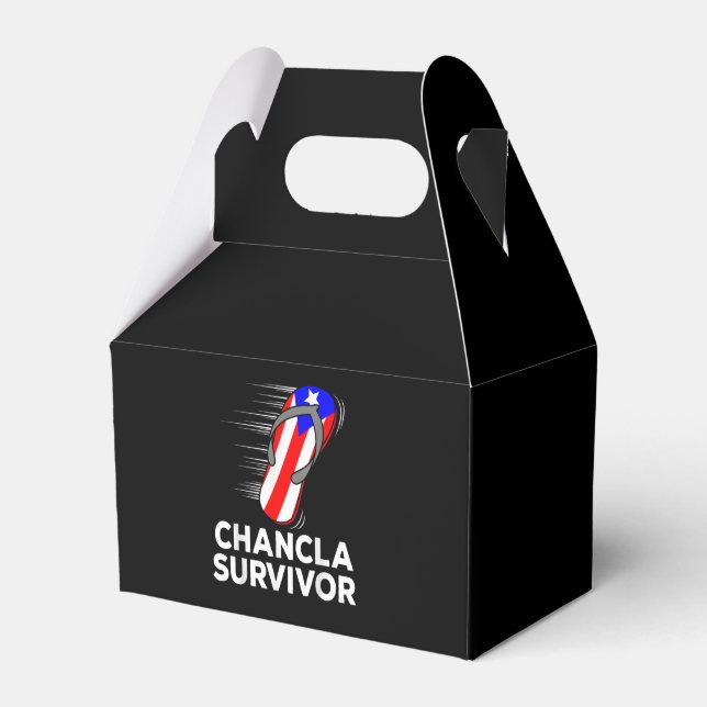 Caixinha De Lembrancinhas Sobrevivente de Chancla (Frente)