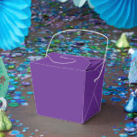 Caixinha De Lembrancinhas Solid Royal Purple Simple Attractive Small TakeOut<br><div class="desc">Add a pop of color to your event with these solid royal purple small takeout favor boxes. Their simple,  attractive design is perfect for weddings,  parties,  and celebrations. Ideal for candies,  snacks,  or small gifts,  these convenient boxes offer both style and practicality for memorable and elegant gift-giving.</div>