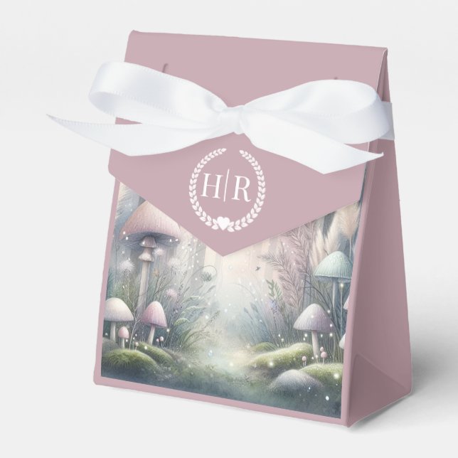 Caixinha De Lembrancinhas Sonhos de Lanternlight Casamento de Floresta Encan (Frente)