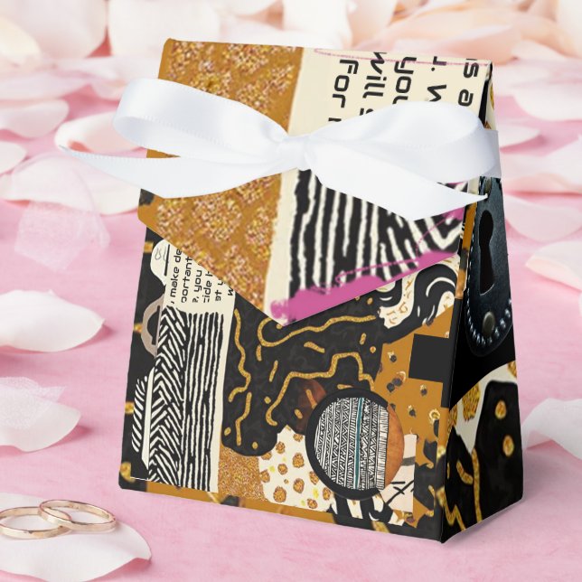 Caixinha De Lembrancinhas Sophisticated Luxury African Asian Caribbean (Casamento)