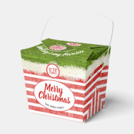 Caixinha De Lembrancinhas "Sorrir é o meu favorito" Citação de Festa de Nata