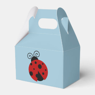 Caixinha De Lembrancinhas Sorte ser um belo cartoon Ladybug