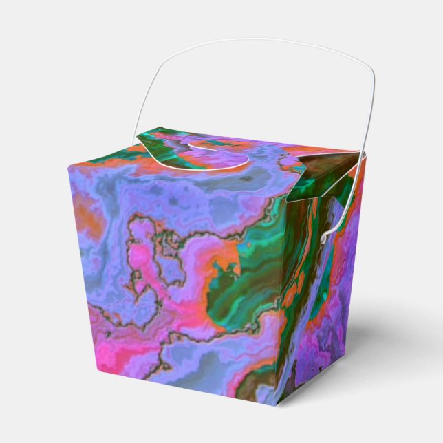 Caixinha De Lembrancinhas Sour Marble (Frente)