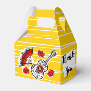 Caixinha De Lembrancinhas Souvenirs Espanhol Obrigado por favor