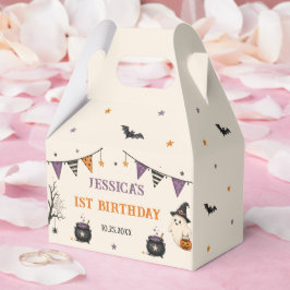Caixinha De Lembrancinhas Spooky One Halloween 1st Birthday Girls Ghost