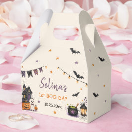 Caixinha De Lembrancinhas Spooky One Halloween 1st Birthday Girls Ghost