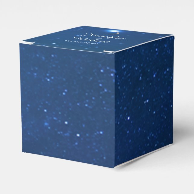Caixinha De Lembrancinhas Starry Night Weding Box (Frente)