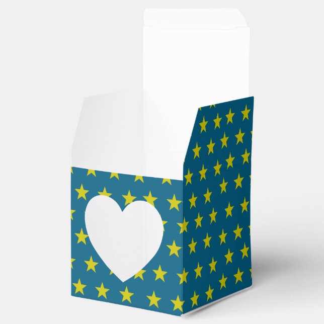 Caixinha De Lembrancinhas stars pattern (Aberto)