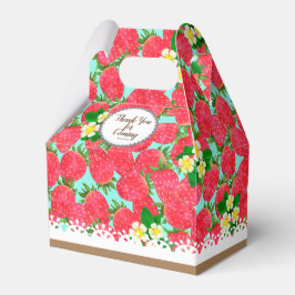 Caixinha De Lembrancinhas Strawberry Favor Box