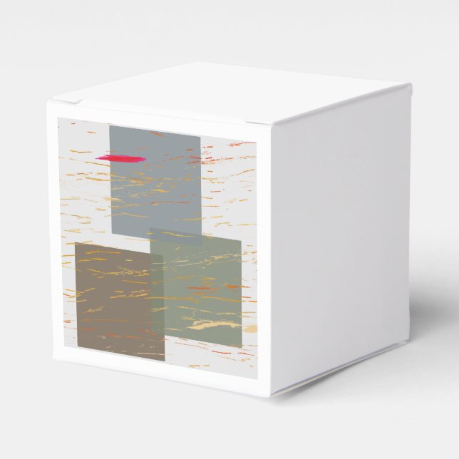 Caixinha De Lembrancinhas Streak Squares (Frente)