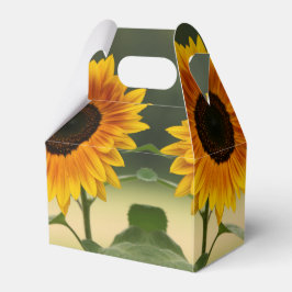 Caixinha De Lembrancinhas Summer Sunflower Organic Favor Box