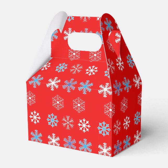 Caixinha De Lembrancinhas Sunset Snowflake Box (Frente)