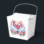 Caixinha De Lembrancinhas Swans<br><div class="desc">Swans are widely recognized symbols of grace,  beauty,  love,  loyalty,  and purity. They also represent transformation,  wisdom,  and even royalty.</div>