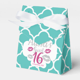 Caixinha De Lembrancinhas Sweet 16 Birthday Favor Box
