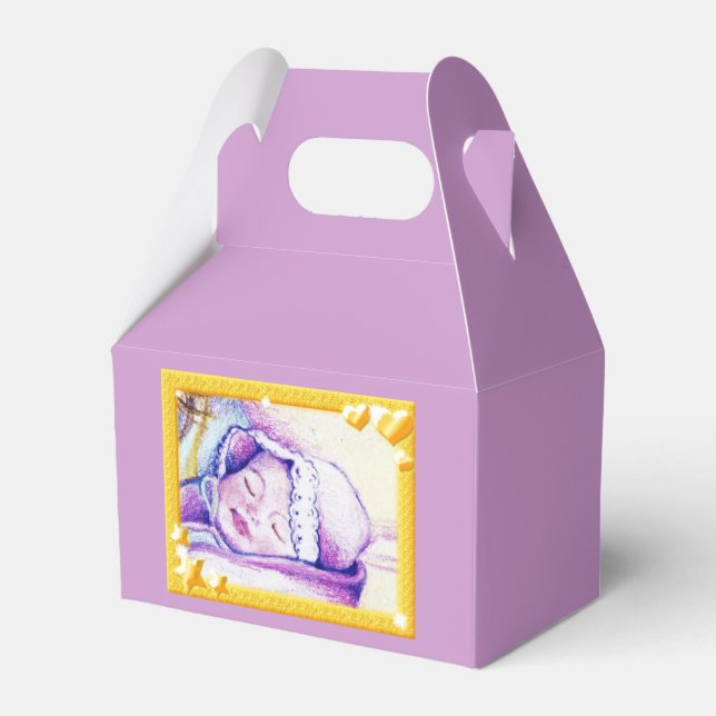 Caixinha De Lembrancinhas Sweet Dreams Baby Gable Box (Frente)