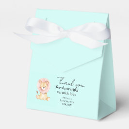 Caixinha De Lembrancinhas Sweet Lion Baby Shower Favor Box