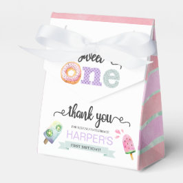 Caixinha De Lembrancinhas Sweet One First Festa de aniversário Favor Box
