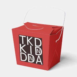 CAIXINHA DE LEMBRANCINHAS TAEKWONDO TKD KID DNA