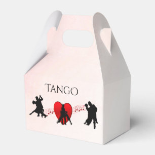 Caixinha De Lembrancinhas Tango Dancers