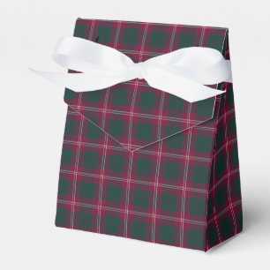 Caixinha De Lembrancinhas Tartan de Crawford do clã